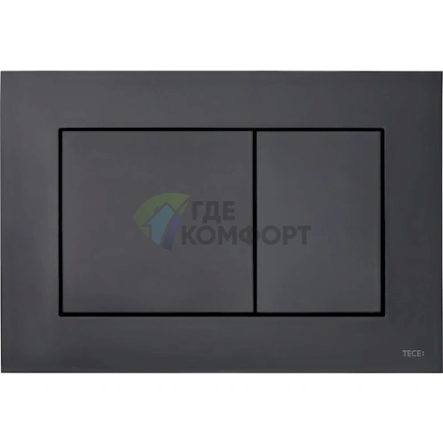 Кнопка смыва для унитаза TECE Now 9 240 403, черная - фото 1