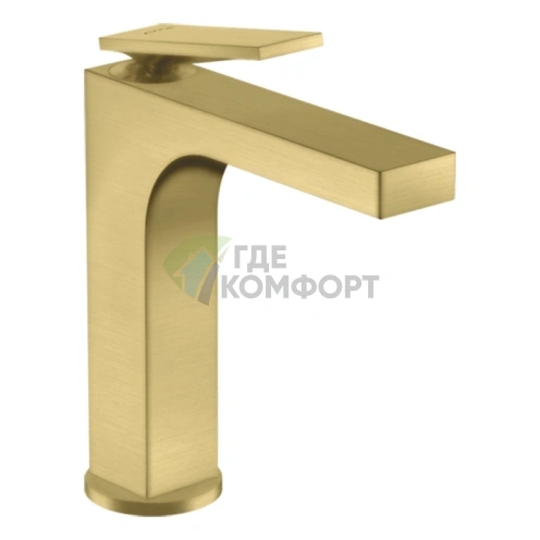 Смеситель для раковины AX Citterio 160, шлифованная медь (39023950) - фото 1