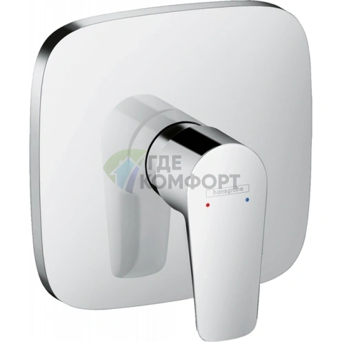 Смеситель для душа Hansgrohe Talis E встраиваемый, 1 источник, хром (71765000) - фото 1