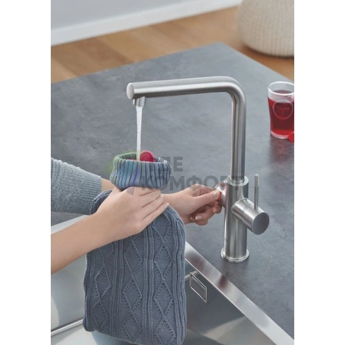 Кухонный смеситель Grohe Red II Duo со встроенным водонагревателем - фото 7