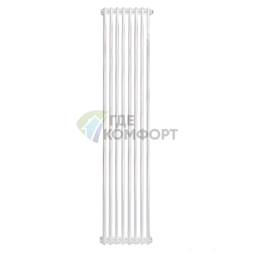 Трубчатый стальной радиатор Zehnder Charleston Completto 3180/06 6 секций с нижним подключением V002 - фото 1