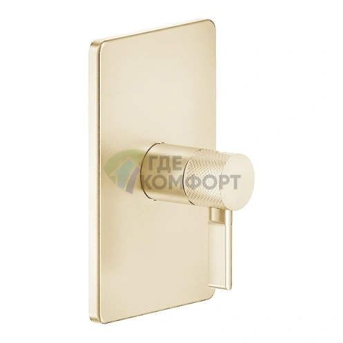 Смеситель встраиваемый GESSI INCISO для 1 источника, золото (58061#246) - фото 1