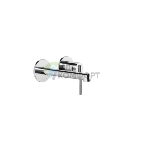 Gessi Ingranaggio Настенный смеситель с изливом 149-169 мм (хром) (63581#031) - фото 1