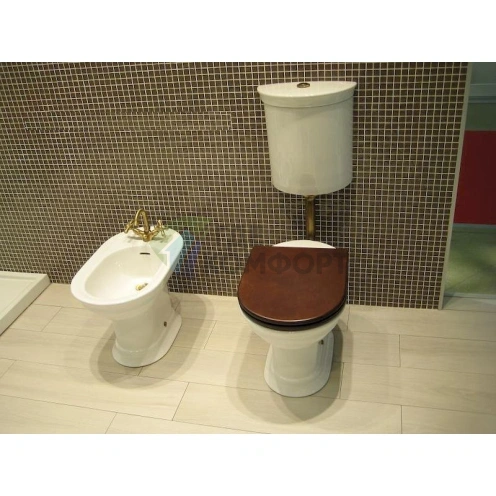 Приставной унитаз Hatria Dolcevita с горизонтальным выпуском - фото 2