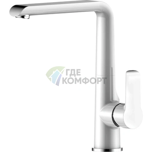 Смеситель Rossinka W35-23 для кухни с высоким изливом из нержавеющей стали - фото 1