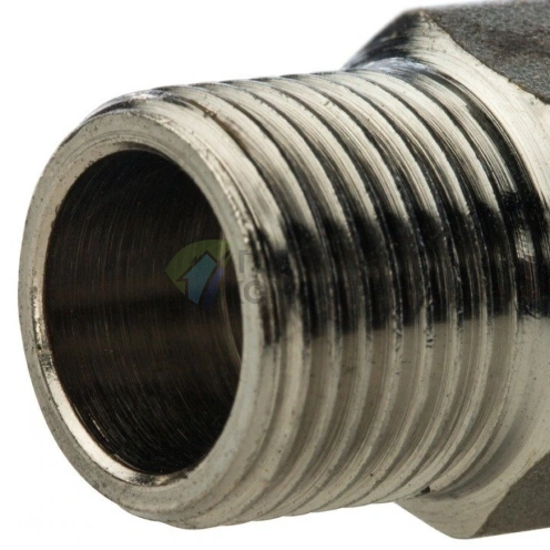 Stout кран шаровой угловой 1/2 х 3/4, соединение типа мама-папа - фото 5