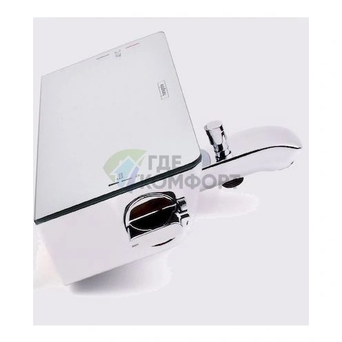 Термостатический смеситель Hansgrohe Ecostat Select 13141000 для ванны с душем - фото 3