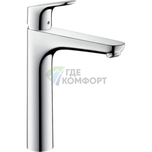 Смеситель для раковины Hansgrohe Focus 31608000 с поворотным изливом - фото 1