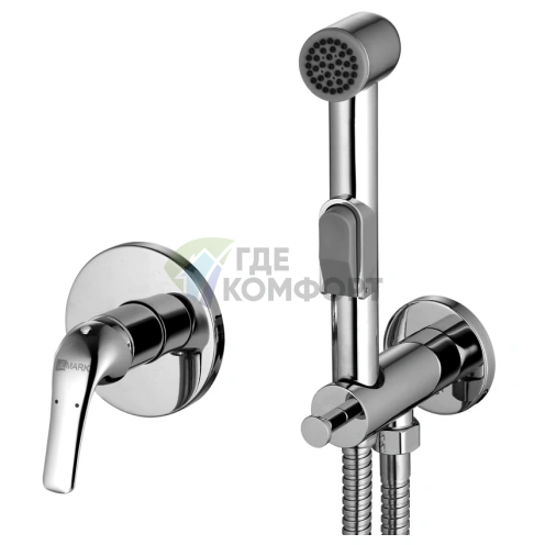 Встраиваемый смеситель Lemark Plus Advance LM1219C с гигиеническим душем - фото 1