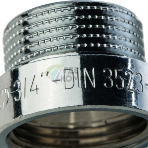 Удлинитель STOUT латунный 3/4 x 10 хромированный - фото 5