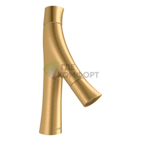 Смеситель для раковины AX Starck Organic 80, шлифованная медь (12011950) - фото 1