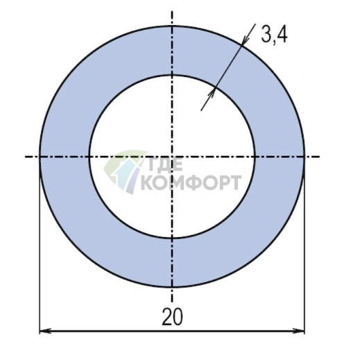 Труба PP-RCT WAVIN Ekoplastik PN20 20x3-4 фото 2