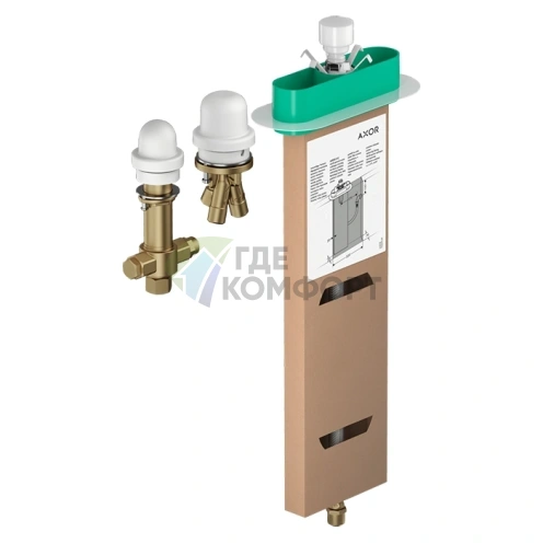 Смеситель для ванны AXOR EDGE со скрытым монтажом на три отверстия (15487180) - фото 1