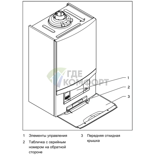 Газовый конденсационный настенный котел Vaillant ecoTEC plus VUW INT IV 346/5-5 H - фото 4