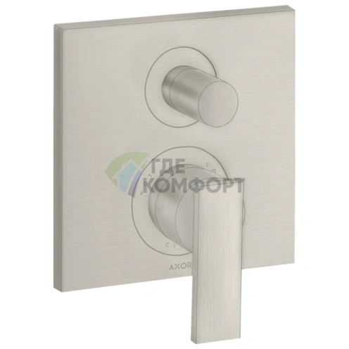 Смеситель для ванны AX Citterio в цвете сталь (39455800) - фото 1