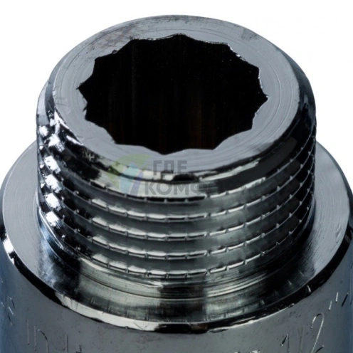 Удлинитель STOUT латунный 1/2 x 65 хромированный - фото 4