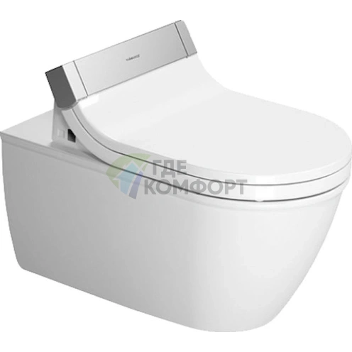 Подвесной унитаз Duravit Darling New с функцией биде SensoWash (2544590000) - фото 1