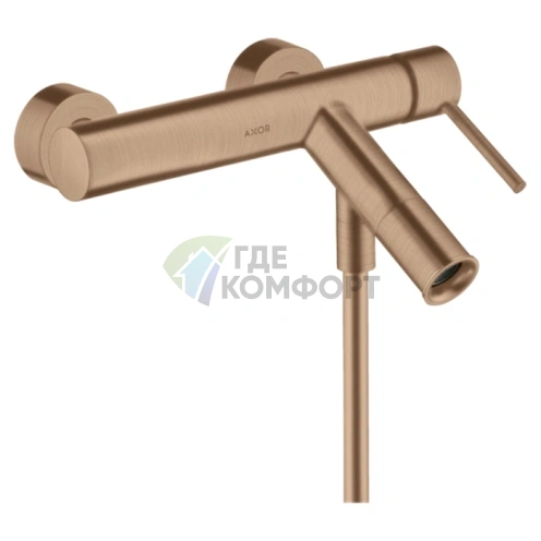 Смеситель для ванны AX Starck в цвете шлифованное красное золото (10411310) - фото 1