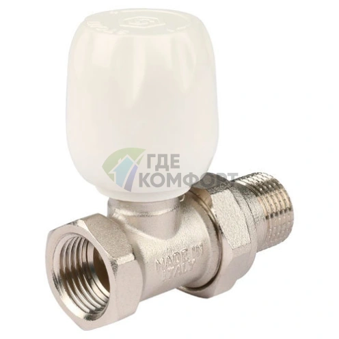 Клапан ручной терморегулирующий прямой 3/4 SVRS SVRs 1172 000020 Италия - фото 1