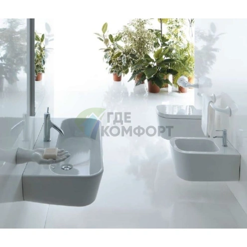 Подвесной унитаз Galassia Meg 11/5411: Элегантность для вашего комфорта и стиля - фото 5