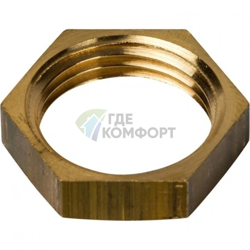 Контргайка STOUT 3/8 латунная - фото 5