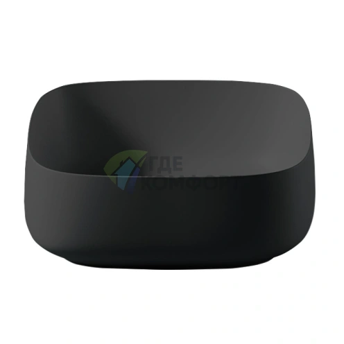 Раковина Artceram Cognac накладная без перелива, черный матовый (COL007 17 00) - фото 1