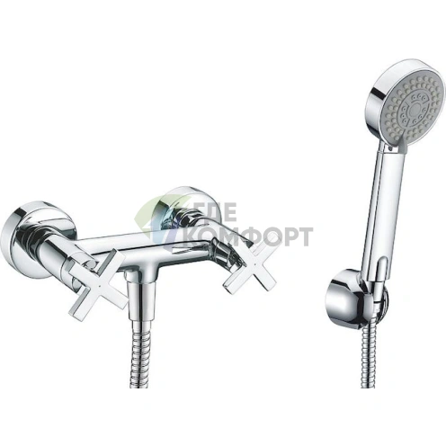 Смеситель для душа Wasserkraft Weser 7802 с термостатом и скрытым монтажом - фото 1