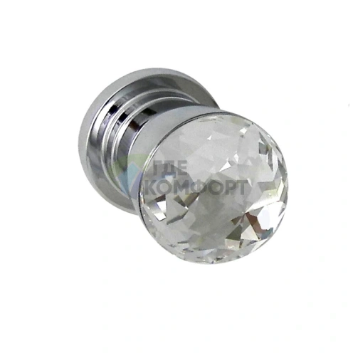 Запорный вентиль Nicolazzi Cristallo 1/2 шаровой, хром, премиум-класса (2012CR22) - фото 1