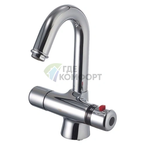 Термостатический смеситель Lemark Thermo LM7736C для умывальника - фото 1