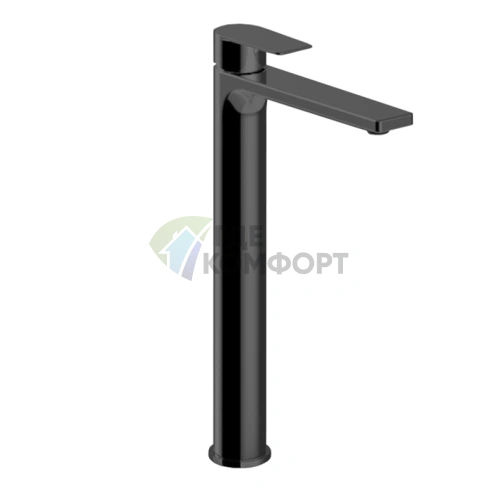 Смеситель Fantini MYO для раковины с высоким изливом, черный матовый (61 13 V606WF) - фото 1