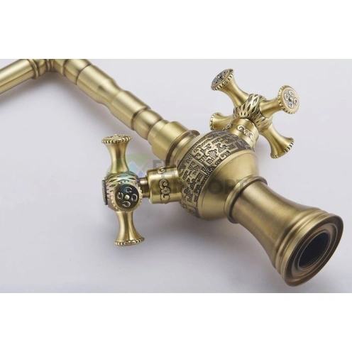 Смеситель для кухни Zorg Antic A 7004K-BR с отделкой под бронзу - фото 2