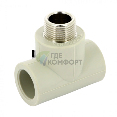 Тройник PPR с наружной резьбой 25x3/4 FV-Plast - фото 3