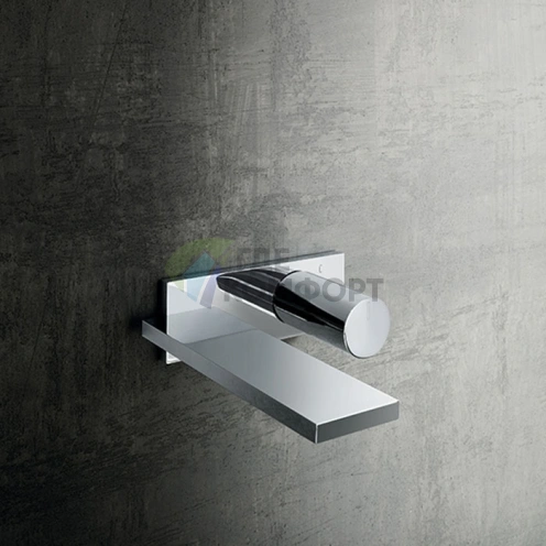 Fantini Milano Встраиваемый смеситель для раковины на 2 отверстия без донного клапана, хром (31 02 E613B) - фото 1