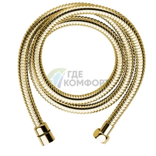 Шланг Gattoni Accessori 1,5 м с двойной оплеткой золотистого цвета (1402500DOoro) - фото 1