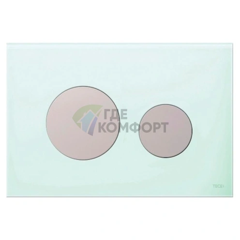 Кнопка смыва TECE Loop Modular 9240684: пергамон или стекло на выбор - фото 1
