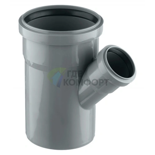 Тройник канализационный HTEA 110х50/45° Ostendorf - фото 2