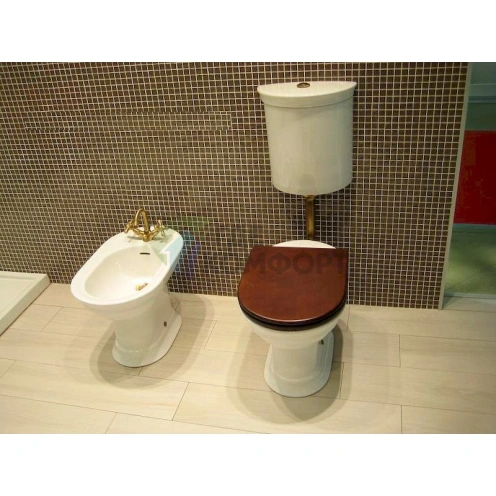 Приставной унитаз Hatria Dolcevita с вертикальным выпуском - фото 8