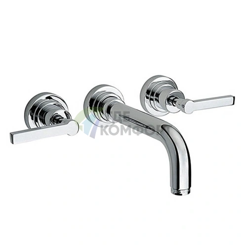 Смеситель для раковины Nicolazzi Mac Kinley 05 на 3 отверстия, хром (2207CR29) - фото 1