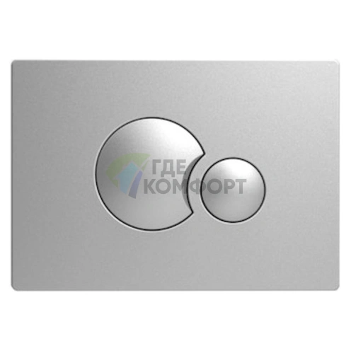 Кнопка смыва Sanit S706 16.706.93 матовый хром - фото 1