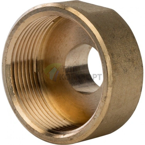 Переходник STOUT ВН 1 1/2 x 1/2 внутренняя/наружная резьба латунный - фото 4