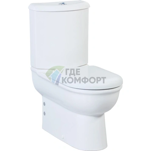 Унитаз-компакт Creavit Selin SL311: эргономичный дизайн для вашего комфорта - фото 1