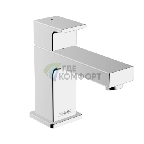 Стильный излив Hansgrohe Vernis Shape 70 для холодной воды в хроме (71592000) - фото 1