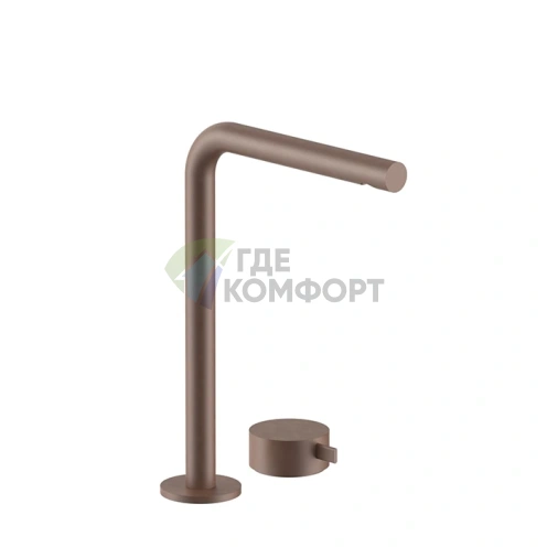 Смеситель для раковины Fantini AF/21 с двумя отверстиями, цвет Matt Copper PVD (27 P9 A107WF) - фото 1