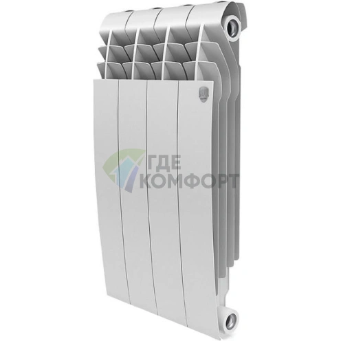 Радиатор биметаллический Royal Thermo BiLiner 500 4 секции - фото 1