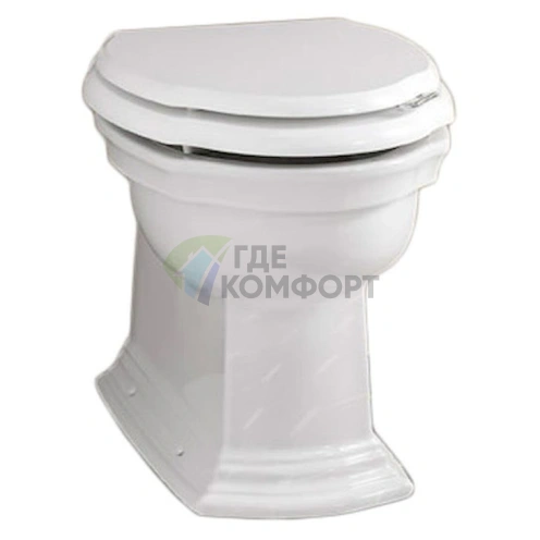 Приставной унитаз Devon-Devon Westminster: компактность и стиль в вашей ванной - фото 1