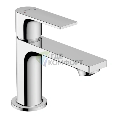 Смеситель для раковины Hansgrohe Rebris E 80 мм хром (72550000) - фото 1