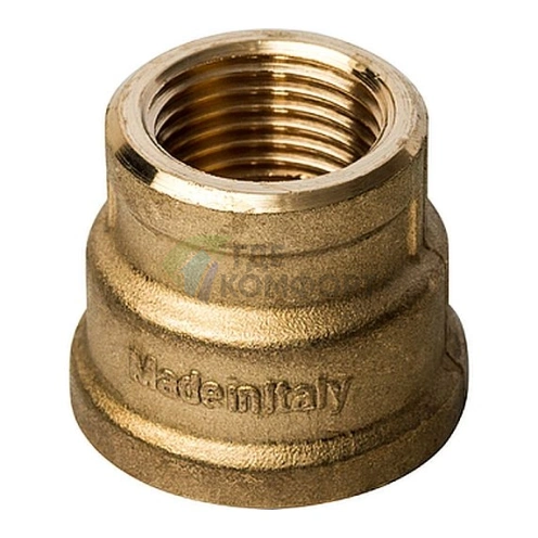 Муфта STOUT ВВ 3/4 x 1/2 латунная - фото 1