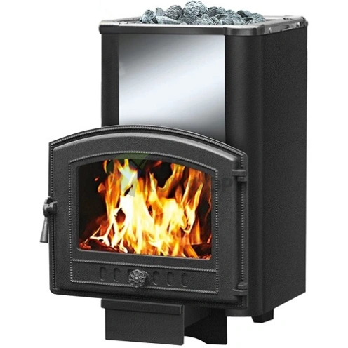 Чугунная печь Везувий Сенсация 28 Антрацит (224) фото 1