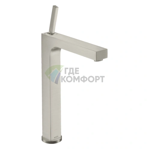 Смеситель для раковины AX Citterion в цвете шлифованный никель (39020820) - фото 1