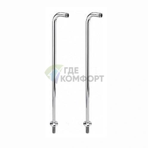 Напольные ножки для смесителя ванны Nicolazzi — хром (5574CR) - фото 1